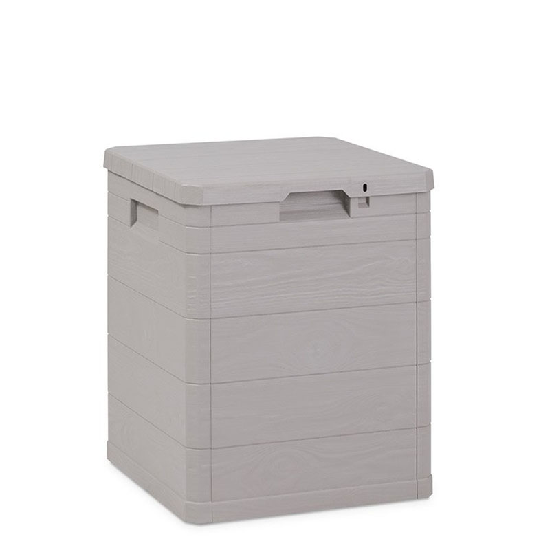 TOOMAX Ιταλίας Πλαστικό Μπαούλο 42.5x45x50cm 90lt 2.7kg MULTIBOX WOODY'S LINE WARM GREY