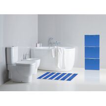 ARTPLAST Ιταλίας Παπουτσοθήκη Πλαστική Συναρμολογούμενη 2σε1 Σύνθεση 51x17.3x82cm UNIKA Μπλέ