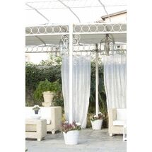 Γλάστρα Κρεμαστή για Κολώνες 35x39x30cm Πλαστική 10lt Λευκή TULIPANO BAMA Ιταλίας