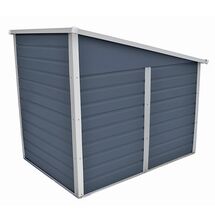 STEELEN Μεταλλική Αποθήκη Κήπου 161x87x134 (5.3'x2.9') 1.1m² Γαλβανιζέ Coco Γκρι