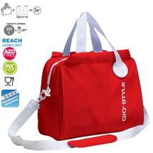 GIOSTYLE Ιταλίας Ισοθερμική Τσάντα 40.5x17x31.5cm Πάχος 6mm 20lt Πολυεστέρας 300D MAX Απόδοση 13 Ώρες Πιστοποιήσεις Azo FREE/REACH SORBETTO L Κόκκινη