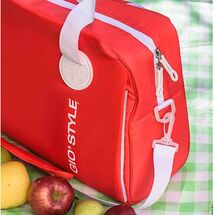 GIOSTYLE Ιταλίας Ισοθερμική Τσάντα 40.5x17x31.5cm Πάχος 6mm 20lt Πολυεστέρας 300D MAX Απόδοση 13 Ώρες Πιστοποιήσεις Azo FREE/REACH SORBETTO L Κόκκινη