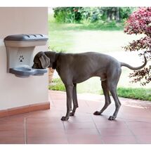 Ταΐστρα-Ποτίστρα Σκύλων 2σε1 50x29x52cm Μπεζ-Καφέ BAMA Ιταλίας