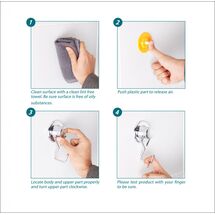 TEKNO-TEL Χαρτοθήκη 8x5x16cm Πάχος Ø7mm Αντοχή 12kg Επιχρωμιωμένο Ατσάλι με Βεντούζα EXTRA STRONG