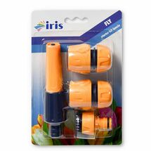 TOOMAX FASHION ITALY Βάση Λάστιχου + Λάστιχο 15 Μέτρα 29x20x37cm Πλαστική με Αποθηκευτικό Χώρο RATTAN STYLE TUBO PLUS Ανθρακί