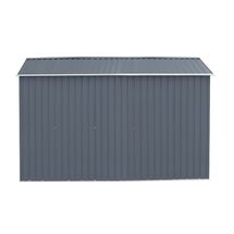 STEELEN Μεταλλική Αποθήκη Κήπου - Σπιτάκι Κήπου 321x301x205cm (10.5'x9.9') 9m² Γαλβανιζέ Polis Γκρι