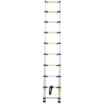 VESTA Τηλεσκοπική Σκάλα 2.9m Αλουμινίου με 10 Σκαλιά Βάρος 7kg MAX Αντοχή 150kg
