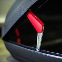 ARTPLAST ITALY Μπαγκαζιέρα Οροφής Αυτοκινήτου 480lt Πλαστική 200.5x79x38cm MAX Φορτίο 75kg Ανθρακί-Μαύρο Πιστοποιήσεις TUV/GS ISO/PAS 11154:2006