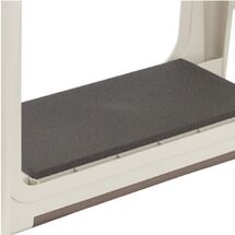 ARTPLAST Italy Σκαμπό Πολλαπλών Χρήσεων 58x28x37cm με Αποθηκευτικό Χώρο και Αφρολέξ 1.6kg Μπεζ-Καφέ