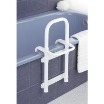 Χειρολαβή Μπανιέρας 22.5x7.5x51.4cm Αντοχή Βάρους 120kg Βάρος 1.86kg Λευκό
