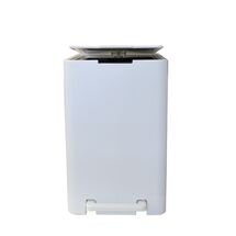 Κάδος Μπάνιου με Πεντάλ 13.5lt 18.5x25x29cm με Εσωτερικό Κάδο 7lt 0.82kg Πλαστικό SOFT CLOSE Λευκό Ελλάδας