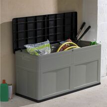 TOOMAX Ιταλίας Πλαστικό Μπαούλο 119x46x60cm 320lt 6.8kg MULTIBOX TREND BASALT GREY/BLACK TUV/GS