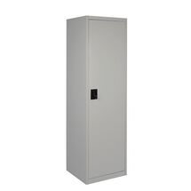 STEELEN Μεταλλική Ντουλάπα 50x45x181cm Πάχους 0.6mm/0.8mm (πάτωμα) Γαλβανιζέ με 4 Ράφια ΧΩΡΙΣ ΠΟΔΙΑ - 5 Αποθηκευτικοί Χώροι