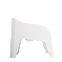 TOOMAX Πολυθρόνα-Καρέκλα Κήπου Στοιβαζόμενη 79x76.5x70cm Βάρος 6.8kg Petra Matte White Ιταλίας