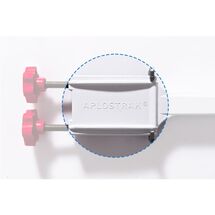 Απλώστρα Ρούχων για Τετράγωνες Κουπαστές Μεταλλική Βαμμένη Βιδωτή Άπλωμα 11m Αντοχή 30kg Ελλάδος APLOSTRAK