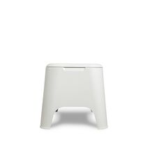 TOOMAX Ορθογώνιο Τραπέζι 59x39x36cm Πλαστικό Βάρος 3.4kg Petra Matte White Ιταλίας