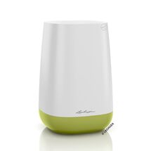 LECHUZA YULA Flower Διακοσμητικό Βάζο-Ανθοδοχείο 14x14x21cm White-Green Γερμανίας