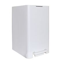 Σετ Κάδος Μπάνιου με Πεντάλ 17lt με Εσωτερικό Κάδο 10lt και Πιγκάλ Πλαστικό SOFT CLOSE Λευκό Ελλάδας