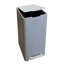 Σετ Κάδος Μπάνιου με Πεντάλ 17lt με Εσωτερικό Κάδο 10lt και Πιγκάλ Πλαστικό SOFT CLOSE Πέτρα Ελλάδας