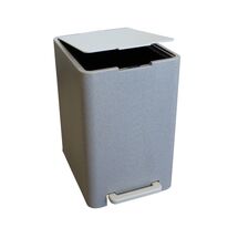 Κάδος Μπάνιου με Πεντάλ 13.5lt 18.5x25x29cm με Εσωτερικό Κάδο 7lt 0.82kg Πλαστικό SOFT CLOSE Πέτρα Ελλάδας