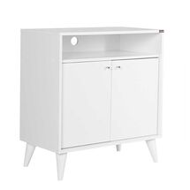 Ντουλάπι Πολυχρηστικό - Έπιπλο Τηλεόρασης - Παπουτσοθήκη 73x42x79cm 20.85kg London 220-DD Λευκό