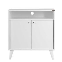 Ντουλάπι Πολυχρηστικό - Έπιπλο Τηλεόρασης - Παπουτσοθήκη 73x42x79cm 20.85kg London 220-DD Λευκό