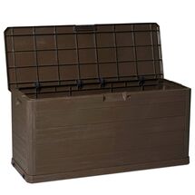 TOOMAX Ιταλίας Πλαστικό Μπαούλο 117x45x56cm 280lt 6.8kg MULTIBOX WOODY'S LINE BROWN TUV/GS