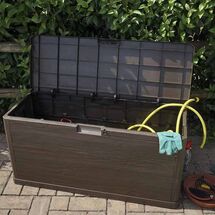 TOOMAX Ιταλίας Πλαστικό Μπαούλο 117x45x56cm 280lt 6.8kg MULTIBOX WOODY'S LINE BROWN TUV/GS