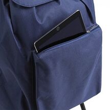 GIMI Ιταλίας Καρότσι Λαϊκής 42lt Μεταλλικό με Τσάντα Πολυεστέρα Αντοχής 30kg ARGO Μπλε