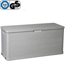 TOOMAX Ιταλίας Πλαστικό Μπαούλο 117x45x56cm 280lt 6.8kg MULTIBOX WOODY'S LINE WARM GREY TUV/GS