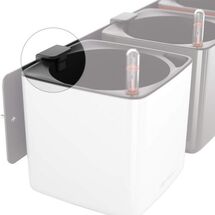 LECHUZA Μαγνητικό Στήριγμα GREEN WALL για CUBE 14 και CUBE Triple Μαύρο