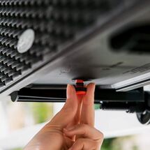 LECHUZA Balconera Cottage50 Ζαρντινιέρα 50x19x19cm Αυτοποτιζόμενη με Δοχείο Φύτευσης Sand Brown Γερμανίας RedDot Award 2010