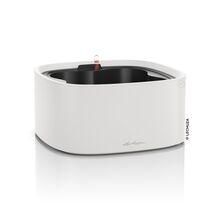 LECHUZA PILA Color Stick Γλάστρα 35.5x35.5x16.6cm ΑΥΤΟΠΟΤΙΖΟΜΕΝΗ με Δοχείο Φύτευσης για 4 Γλαστράκια Light Grey Γερμανίας/German Design Award 2021