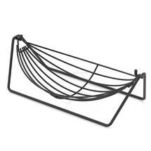 TEKNO-TEL Φρουτιέρα Κρεμαστή Επιτραπέζια 30x16x10cm Επιχρωμιωμένο Ατσάλι Μαύρη Matte