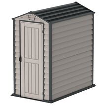 DURAMAX USA Αποθήκη Κήπου Βαρέως Τύπου Πλαστική 1.98m² 180.5x102.7x191.3cm 34kg EverMore 4'x6' Adobe & Anthracite