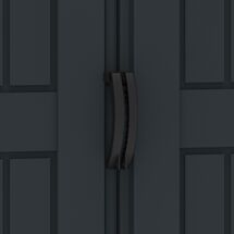 DURAMAX USA Αποθήκη Κήπου Βαρέως Τύπου Πλαστική 2.92m² 161.1x171x209.8cm 65kg YardMate Plus 5'x5' Adobe & Anthracite