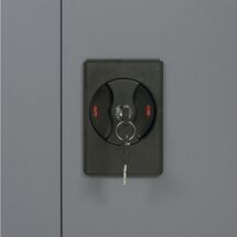 STEELEN Μεταλλική Ντουλάπα 70x40x91cm Πάχους 0.6mm/0.8mm (πάτωμα) Γαλβανιζέ με 2 Ράφια - 3 Αποθηκευτικοί Χώροι ΧΩΡΙΣ ΠΟΔΙΑ Ανθρακί Ματ