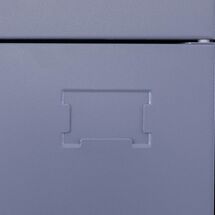 STEELEN Μεταλλική Ντουλάπα - Φοριαμός (Locker) 90x45x185cm 9 Ντουλάπια Πάχος 0.4mm 50kg ΧΩΡΙΣ ΠΟΔΙΑ Ανθρακί Ματ