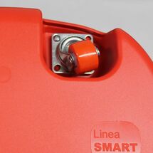 Καρότσι Κήπου Μεταφοράς Πλαστικό 48.5x57.5x88.5cm 2.64kg 43lt Αντοχή 50kg Κόκκινο SHOPRO ARTPLAST Ιταλίας