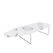 Σιδερώστρα Ατμού ΜΙΝΙ Μεταλλική 75x34x15cm Διάμετρος Σκελετού Ø6mm 1.6kg Επιτραπέζια Blimp