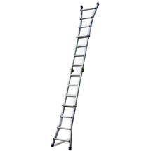 Σκάλα Αλουμινίου Επαγγελματική 4x6 Σκαλιά Multi use Μέγιστο Ύψος 6.22m Αντοχή 150kg Βάρος 13.3kg με Πιστοποίηση EN131