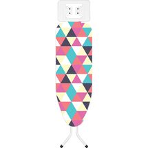 Σιδερώστρα Ατμού BASIC 119x34x83cm Μεταλλική 3.65kg με Σχάρα 30x20cm Πόδια Ø19mm TRIANGLES