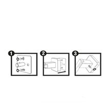 TEKNO-TEL Κρεμάστρα - Ράγα Πετσέτας Μπάνιου 47x6x5cm Αλουμινίου Επιτοίχια με Βίδες Λευκή Matte