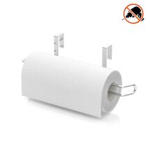 TEKNO-TEL Κρεμάστρα Ντουλαπιού Κουζίνας 27x7x9cm Πολυχρηστική Επιχρωμιωμένο Ατσάλι