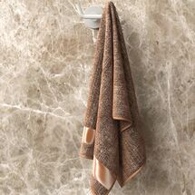 TEKNO-TEL Άγκιστρο-Κρεμάστρα 2 Θέσεων Μπάνιου 8x5x6cm Αλουμινίου Επιτοίχια με Βίδες Satin