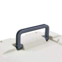 VESTA Κλουβί Μεταφοράς Κατοικιδίου Με Ροδάκια 60x90x67cm IATA PetCarrier 5 Large Πλαστικό 10.5kg Λευκό Πάγου-Ραφ