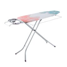 VILEDA Σιδερώστρα Ατμού-Boiler Μεταλλική 157x44x75-95cm με Βραχίονα Απλώματος 93cm και Επιφάνεια Σιδερώματος 122x44cm 6.36kg Perfect 2 in1 Γερμανίας