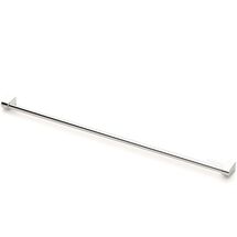 TEKNO-TEL Ράγα Κουζίνας Μήκος 80cm Ø16cm Επιχρωμιωμένο Ατσάλι Ασημί