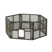 VESTA Κλουβί Περιορισμού και Περίφραξης Κατοικιδίου  151x171x66.7cm Πλαστικό 8.26kg Hexahedral Καφέ