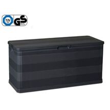 TOOMAX Ιταλίας Πλαστικό Μπαούλο 117x45x56cm 280lt 8.8kg ELEGANCE LINE S ANTHRACITE TUV/GS